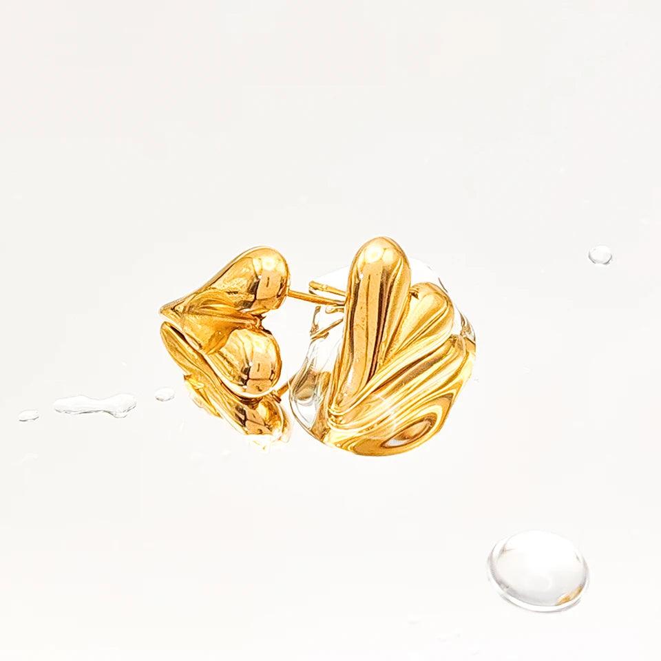 Heart Stud Ohrringe - Fascina