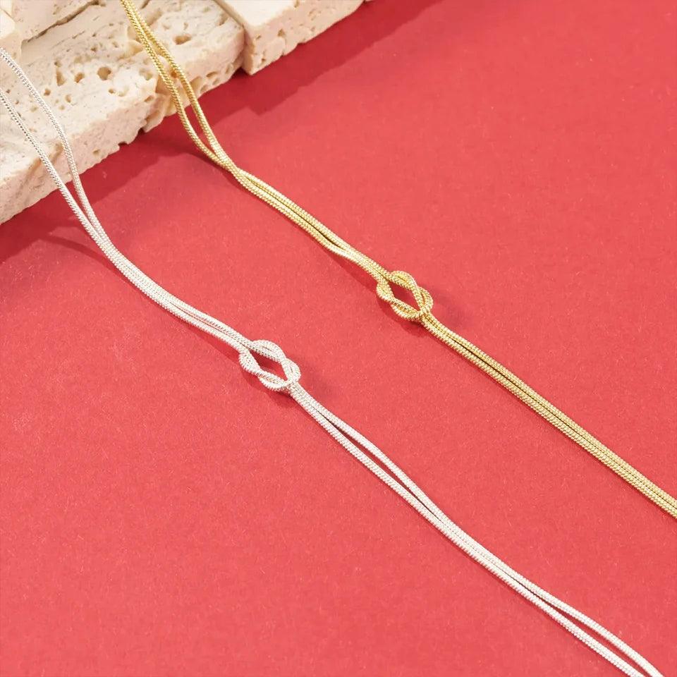 Knotted Snake Armband - Fascina