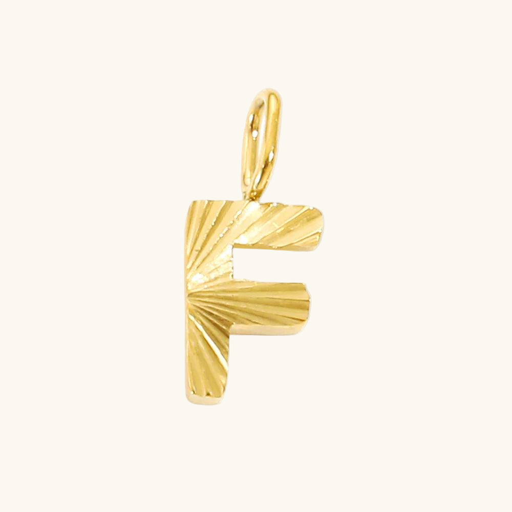 Alphabet Sunshine Anhänger Buchstabe F - Fascina