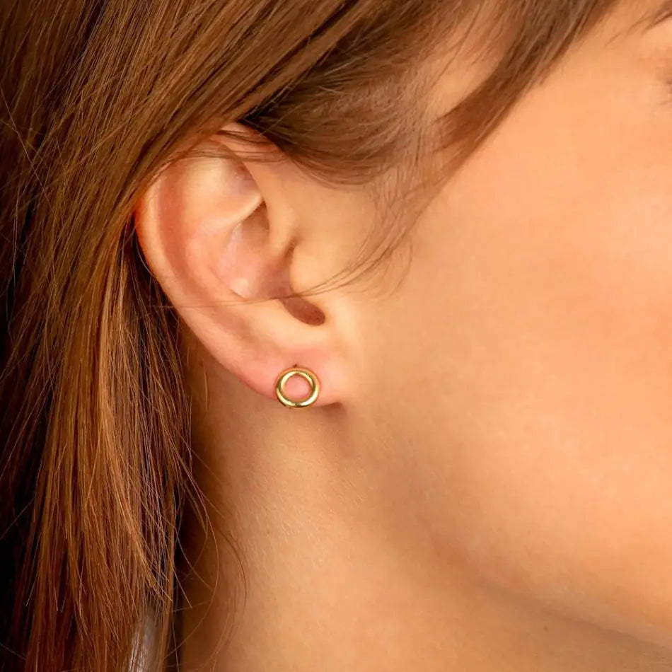 Circle Stud Ohrringe - Fascina