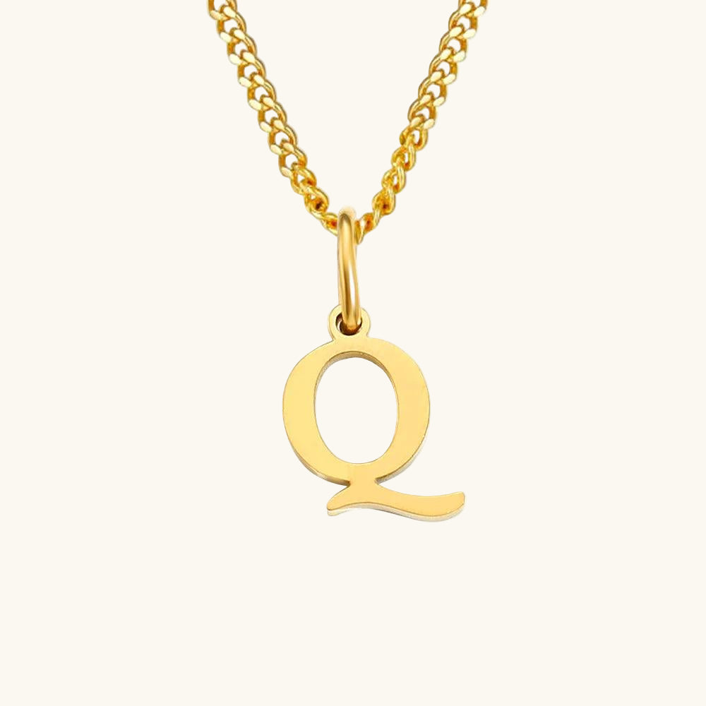 Initial Essence Kette Buchstabe Q - Fascina