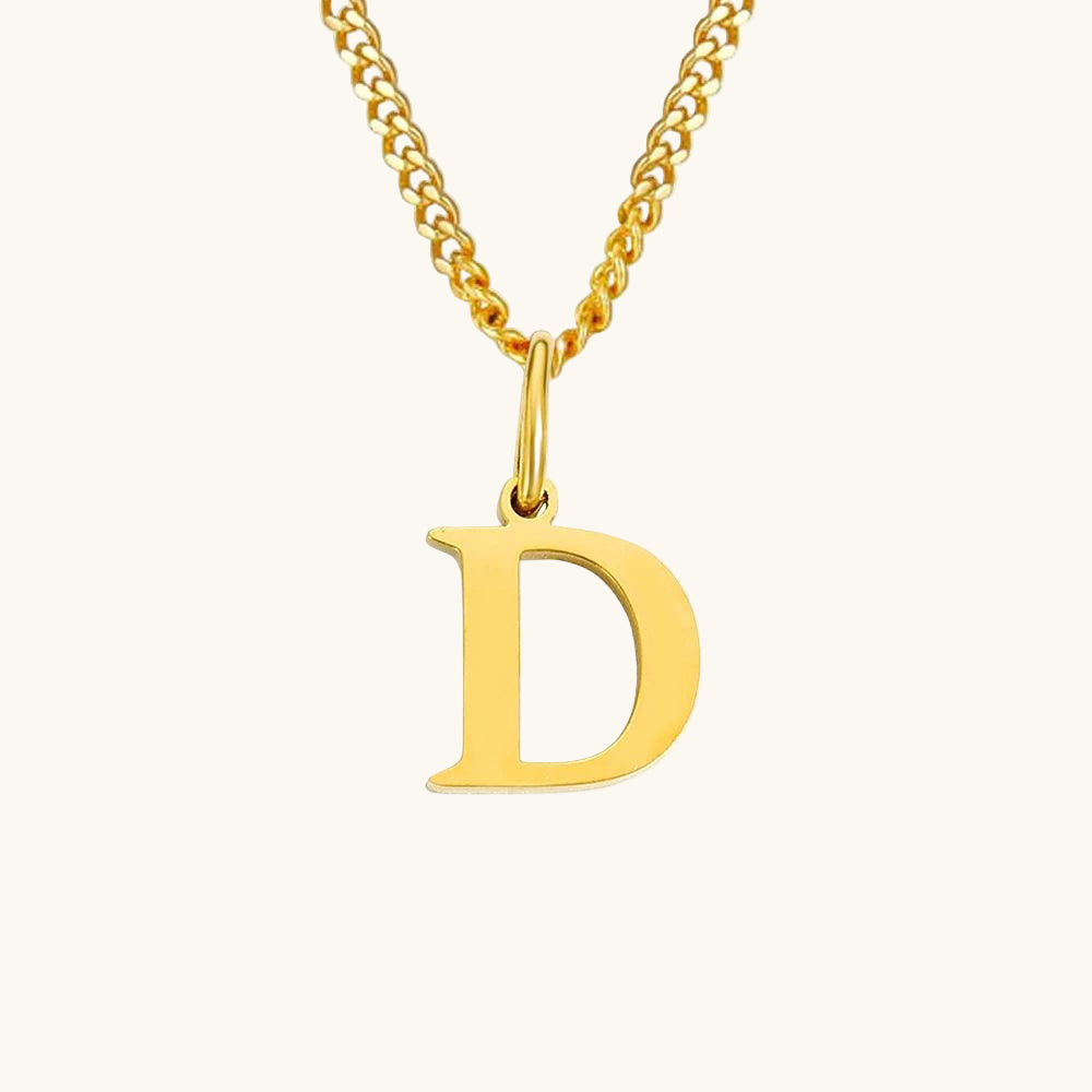Initial Essence Kette Buchstabe D - Fascina