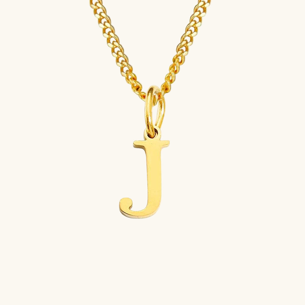 Initial Essence Kette Buchstabe J - Fascina