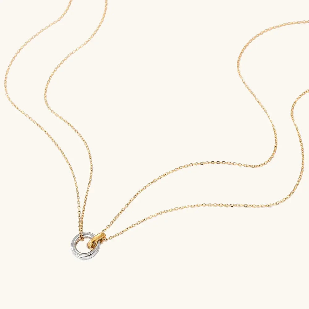 Twotone Kette Gold Silber - Fascina