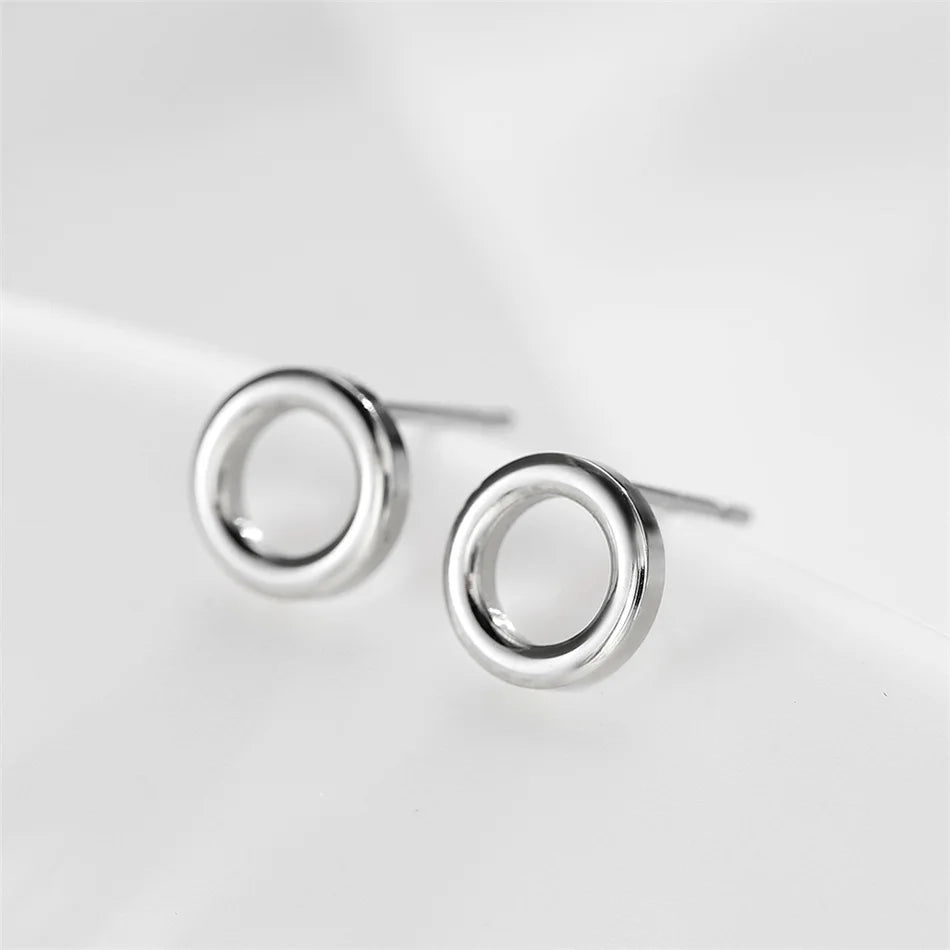 Circle Stud Ohrringe - Fascina