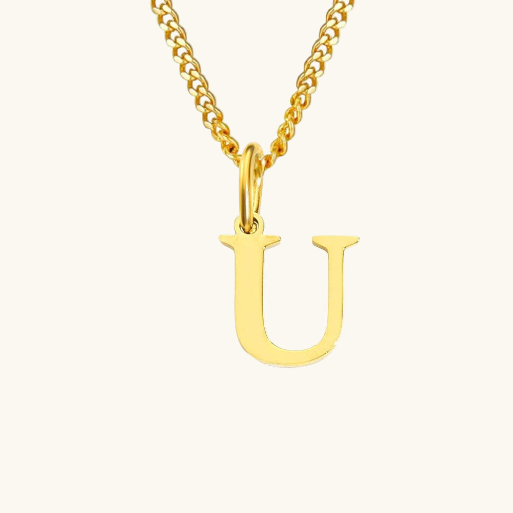 Initial Essence Kette Buchstabe U - Fascina