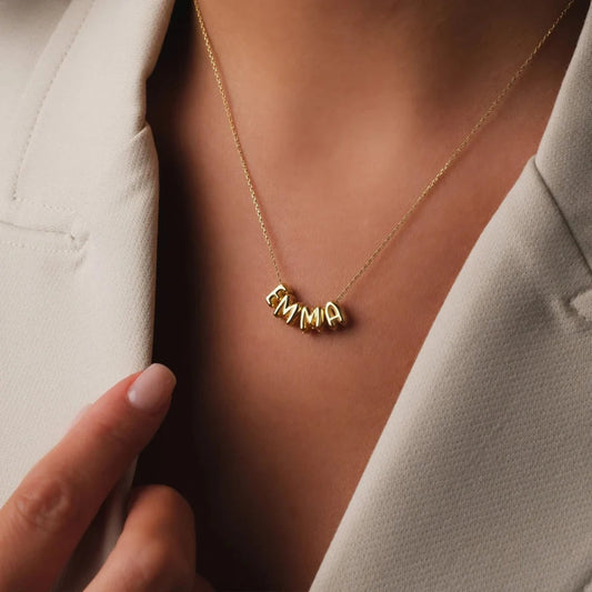 Bubble Buchstaben Kette - Fascina