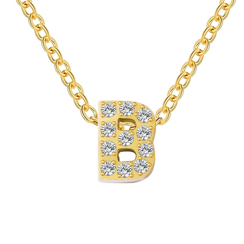 Initial Zirkonia Kette - Fascina