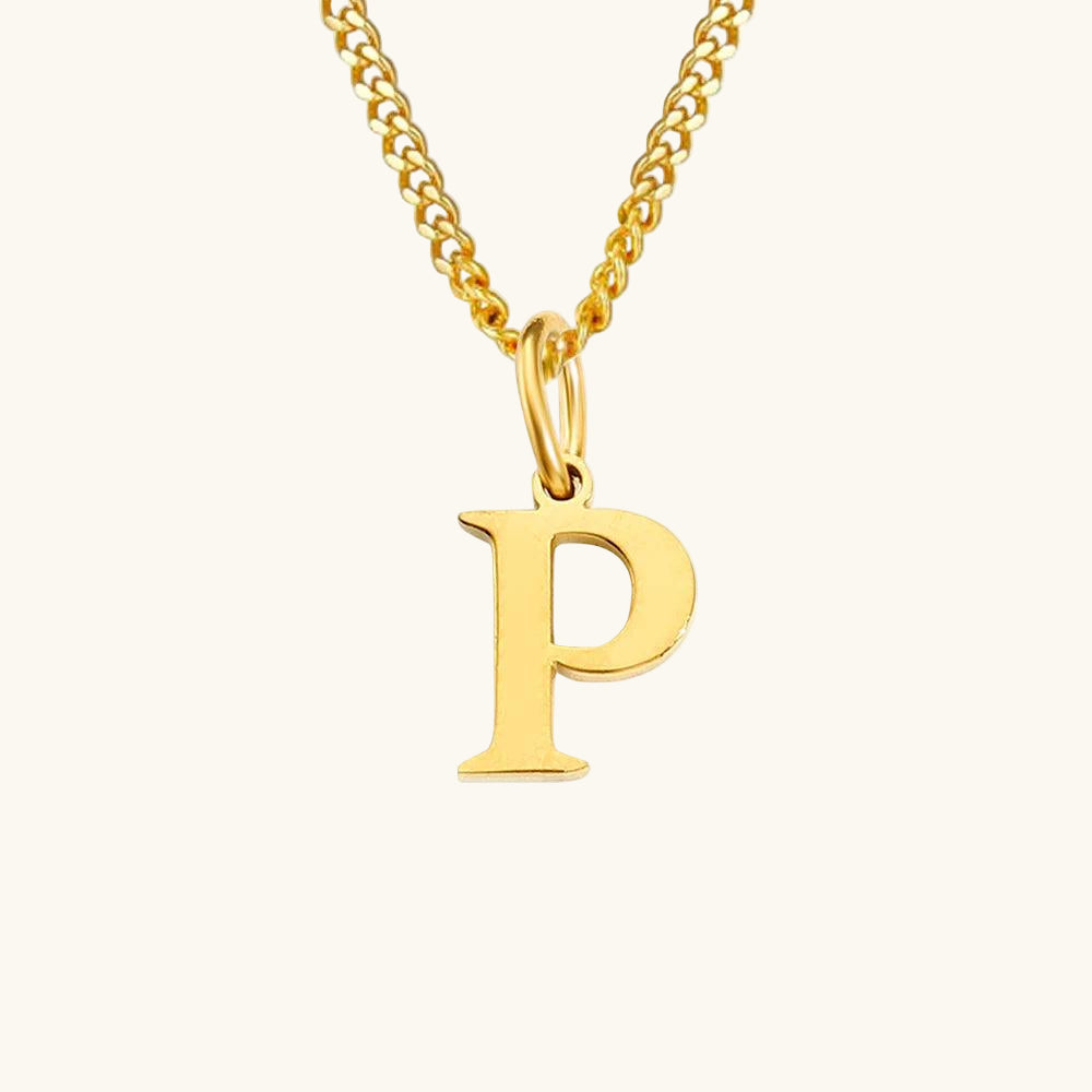 Initial Essence Kette Buchstabe P - Fascina