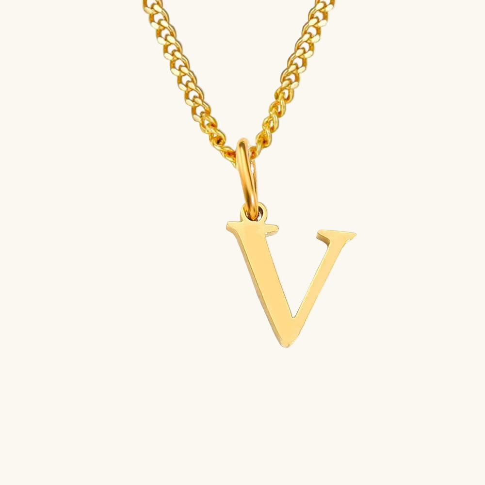 Initial Essence Kette Buchstabe V - Fascina