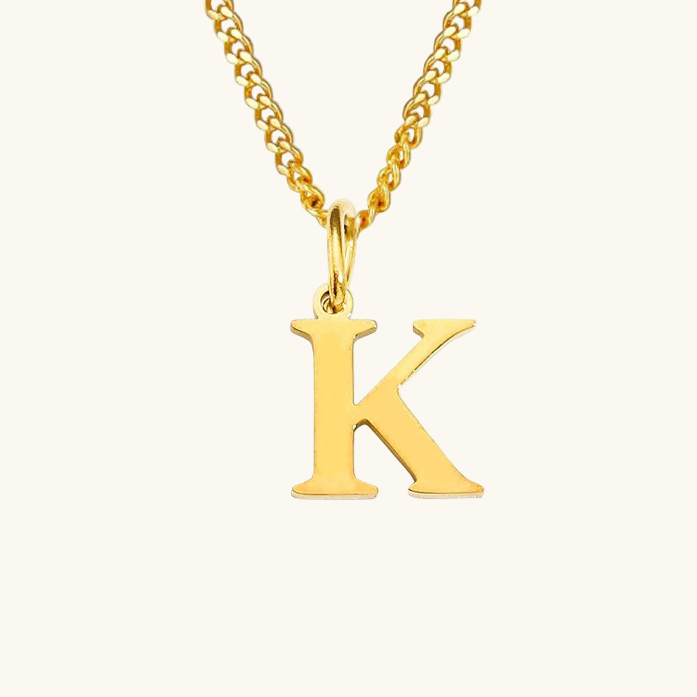 Initial Essence Kette Buchstabe K - Fascina