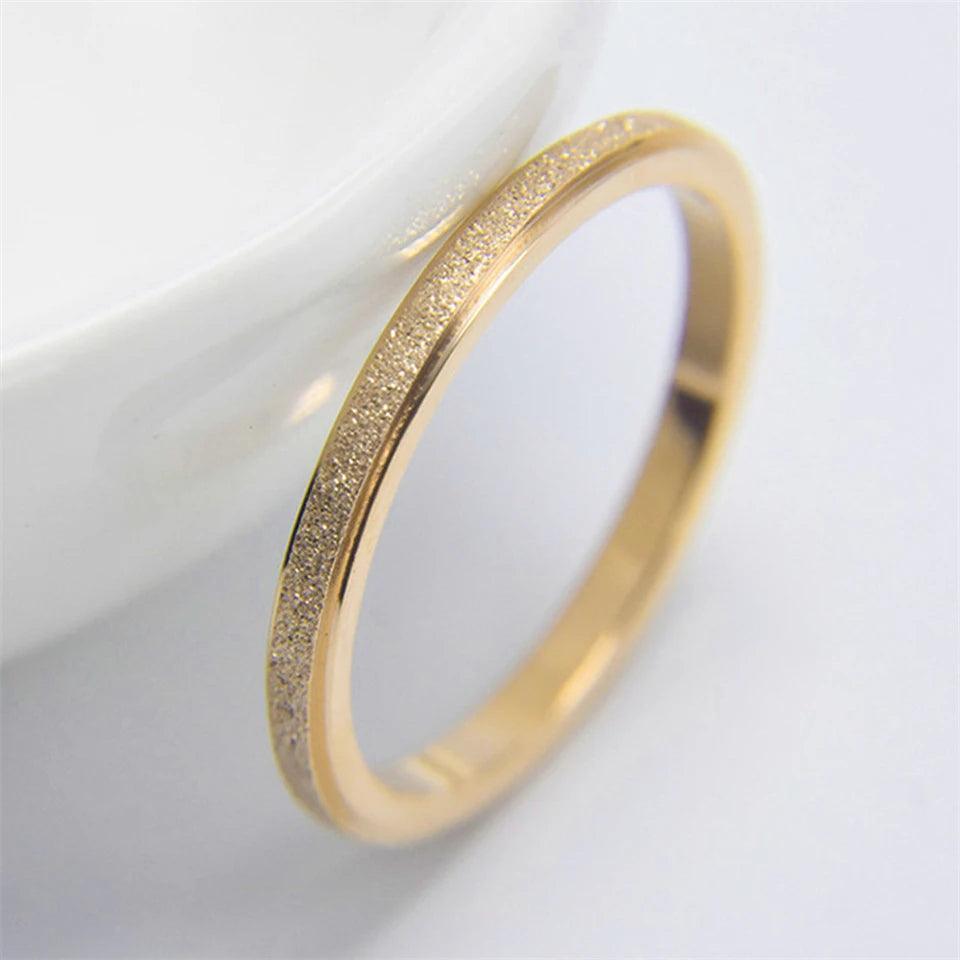 Simple Scrub Ring 2mm - Fascina