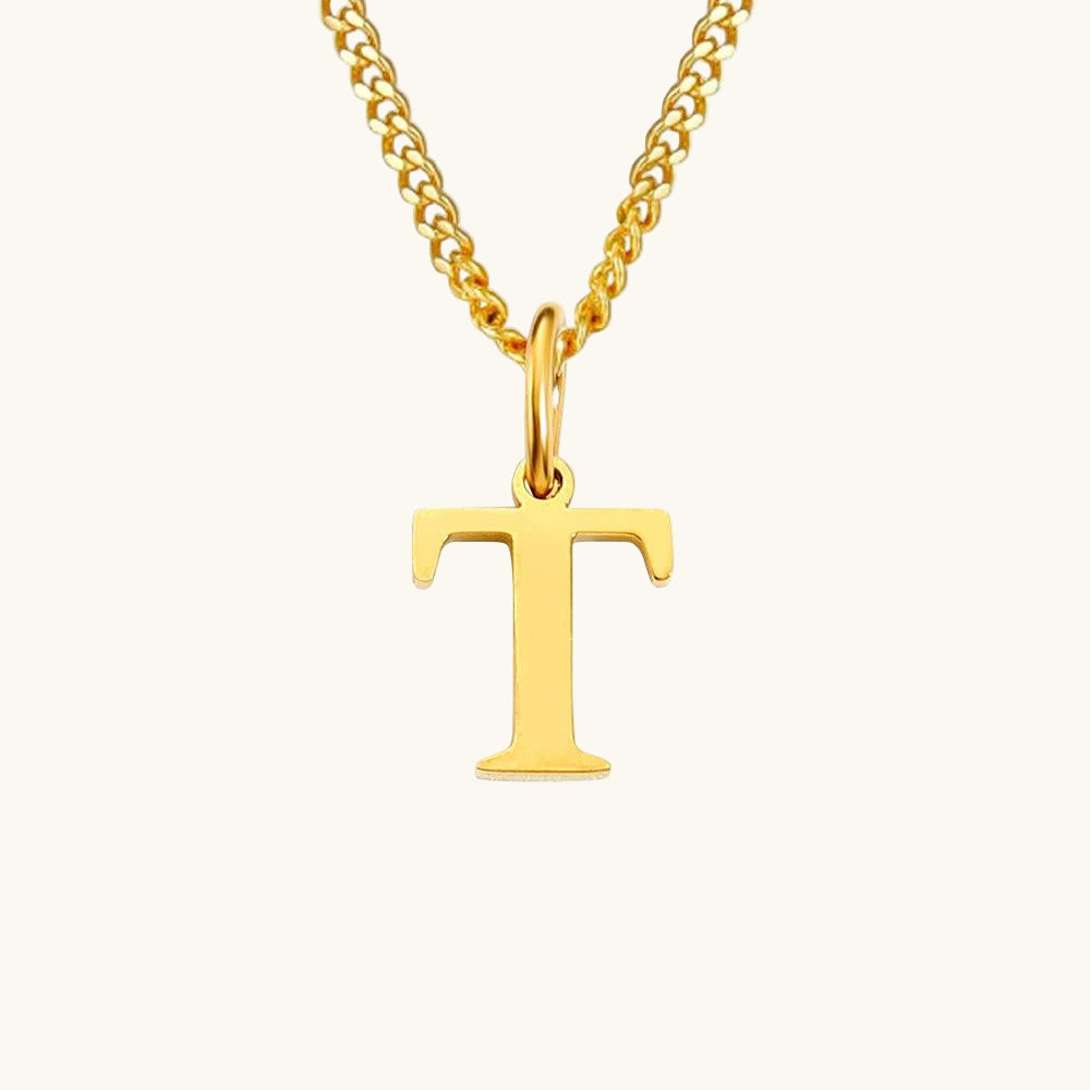 Initial Essence Kette Buchstabe T - Fascina