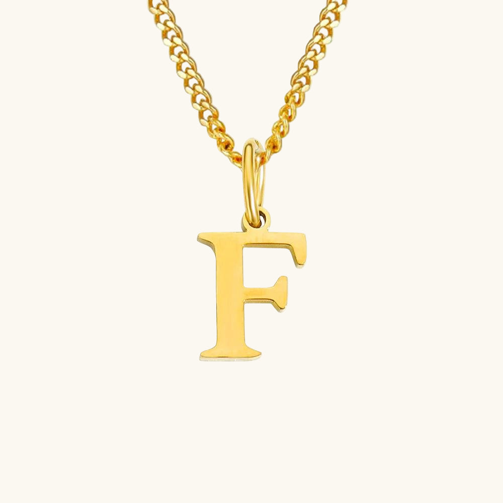 Initial Essence Kette Buchstabe F - Fascina