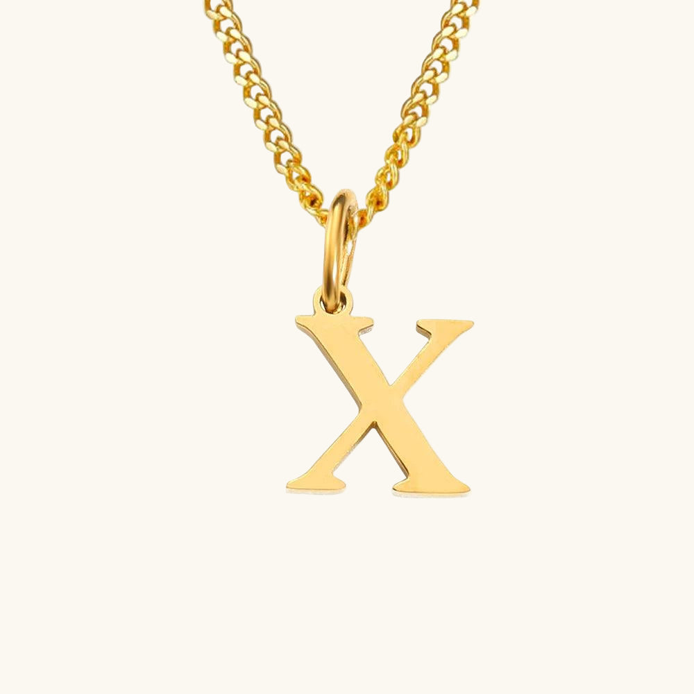 Initial Essence Kette Buchstabe X - Fascina