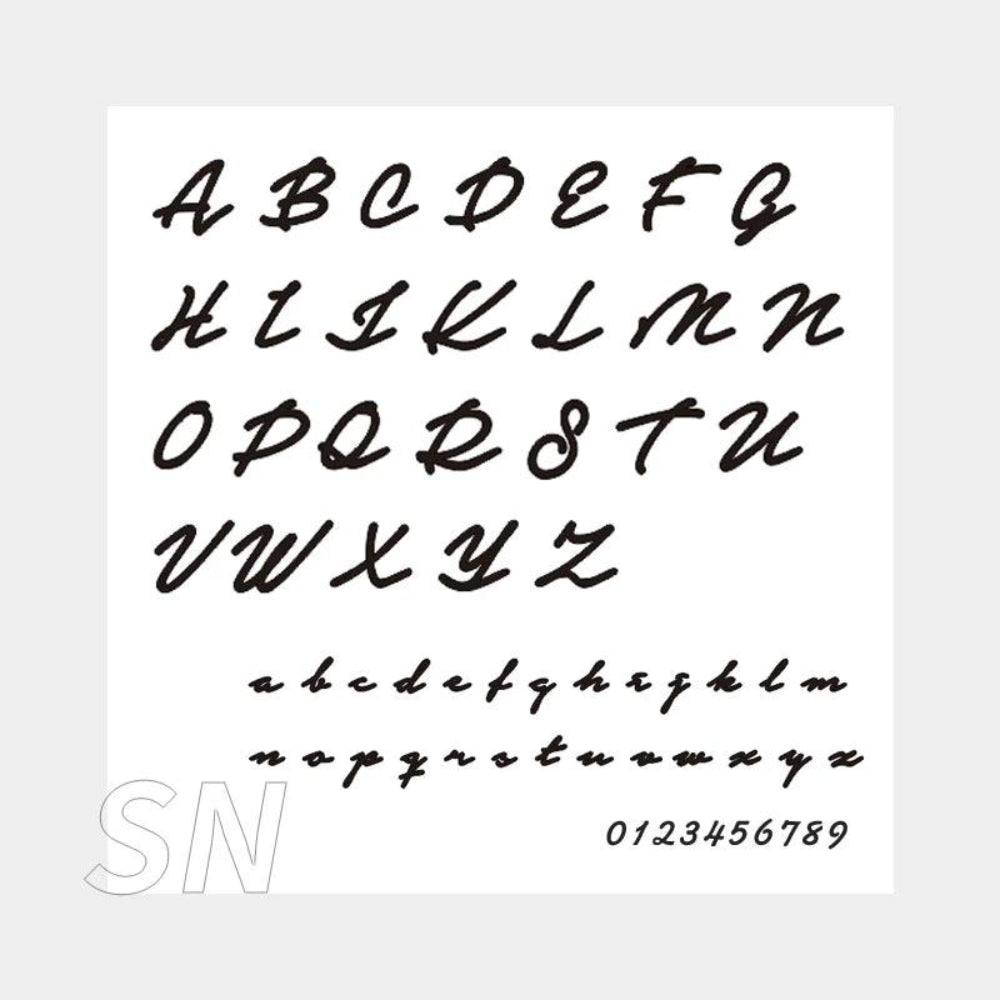 Personalized Pearl Kette SN Schriftart - Fascina