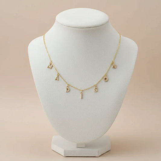 Personalized Zirkonia Kette - Fascina