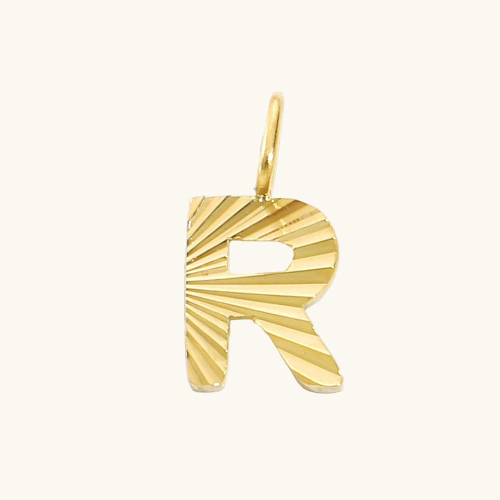 Alphabet Sunshine Anhänger Buchstabe R - Fascina