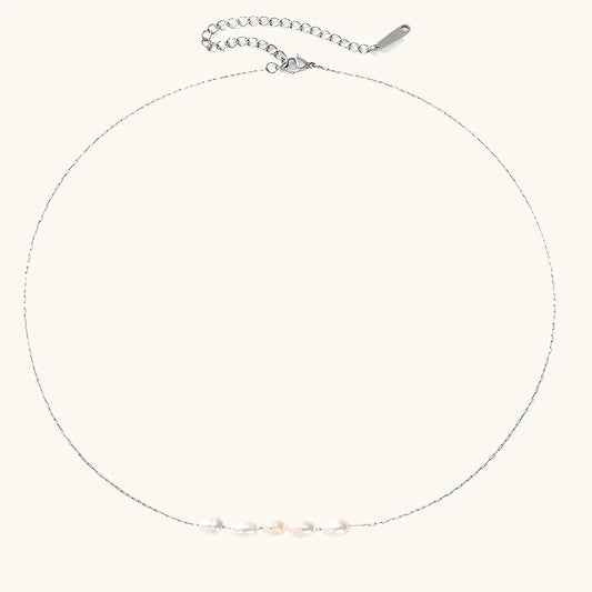 Eternal Pearl Kette Silber - Fascina