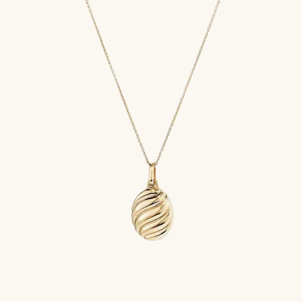 Croissant Anhänger Kette - Fascina