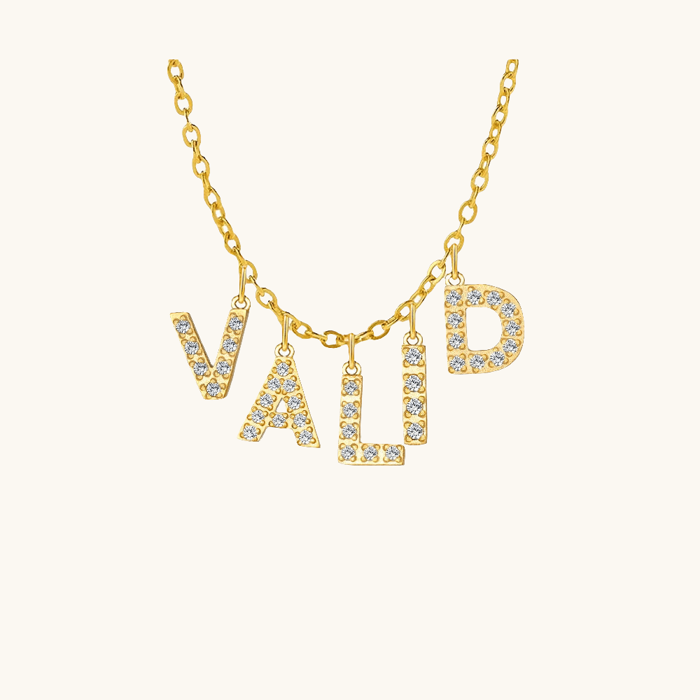 Personalized Zirkonia Kette - Fascina