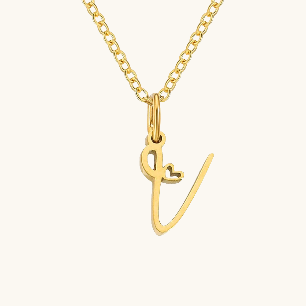 Initial Heart Kette