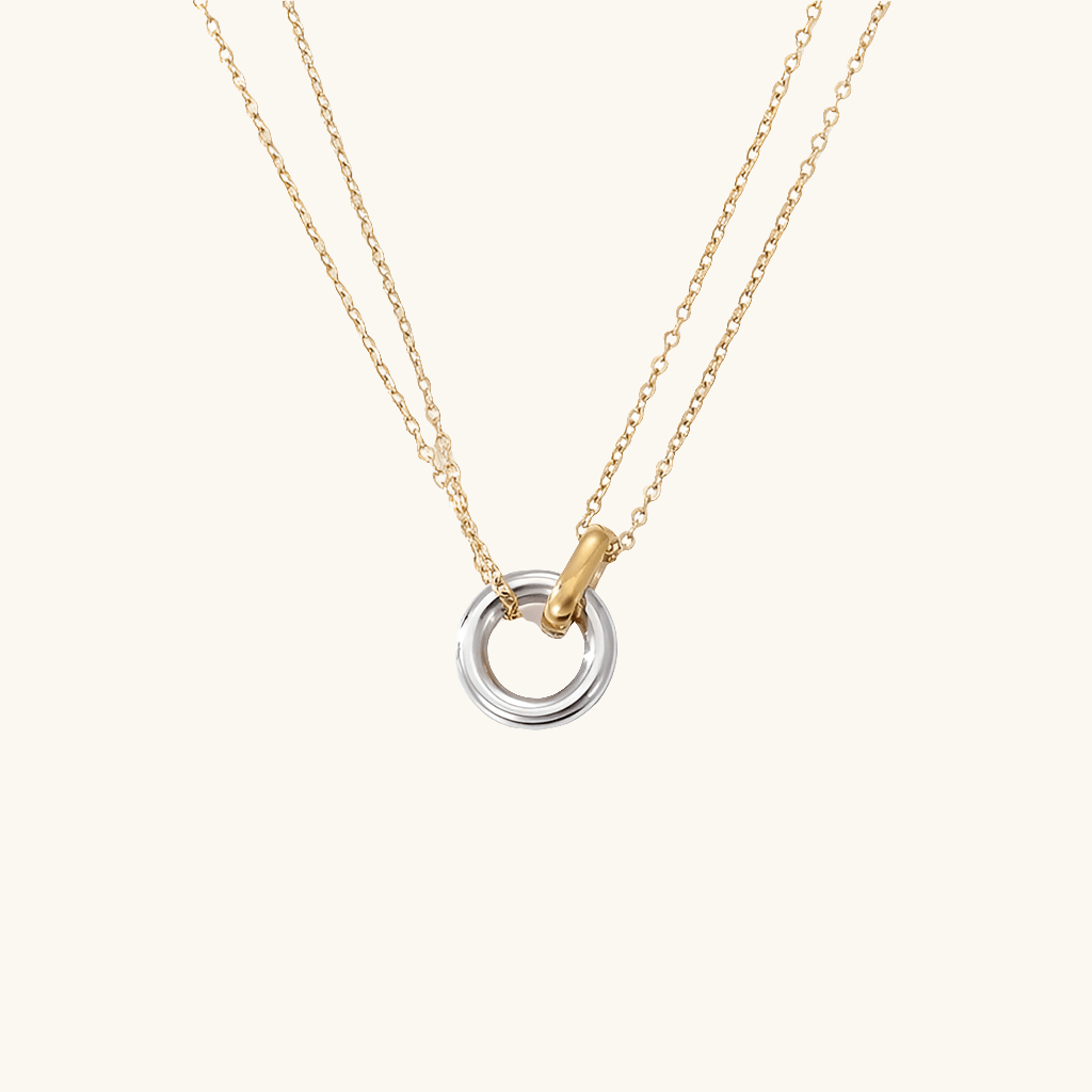 Twotone Kette Gold Silber - Fascina