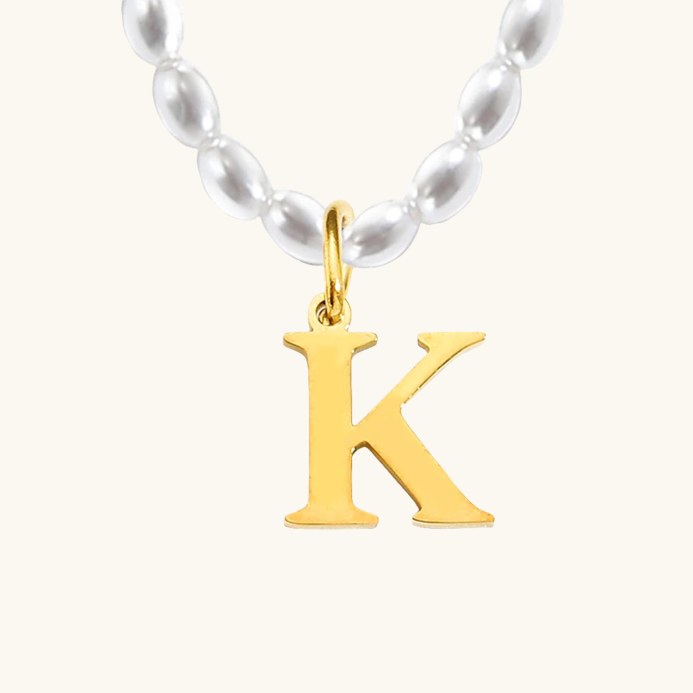Initial Pearl Perlenkette