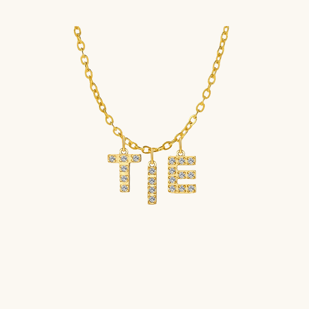 Personalized Zirkonia Kette - Fascina