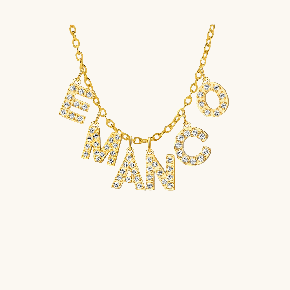 Personalized Zirkonia Kette - Fascina