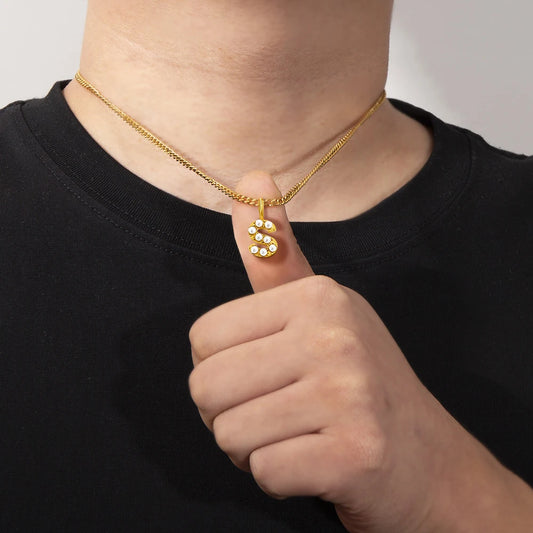 Initial Essence Pearl Kette