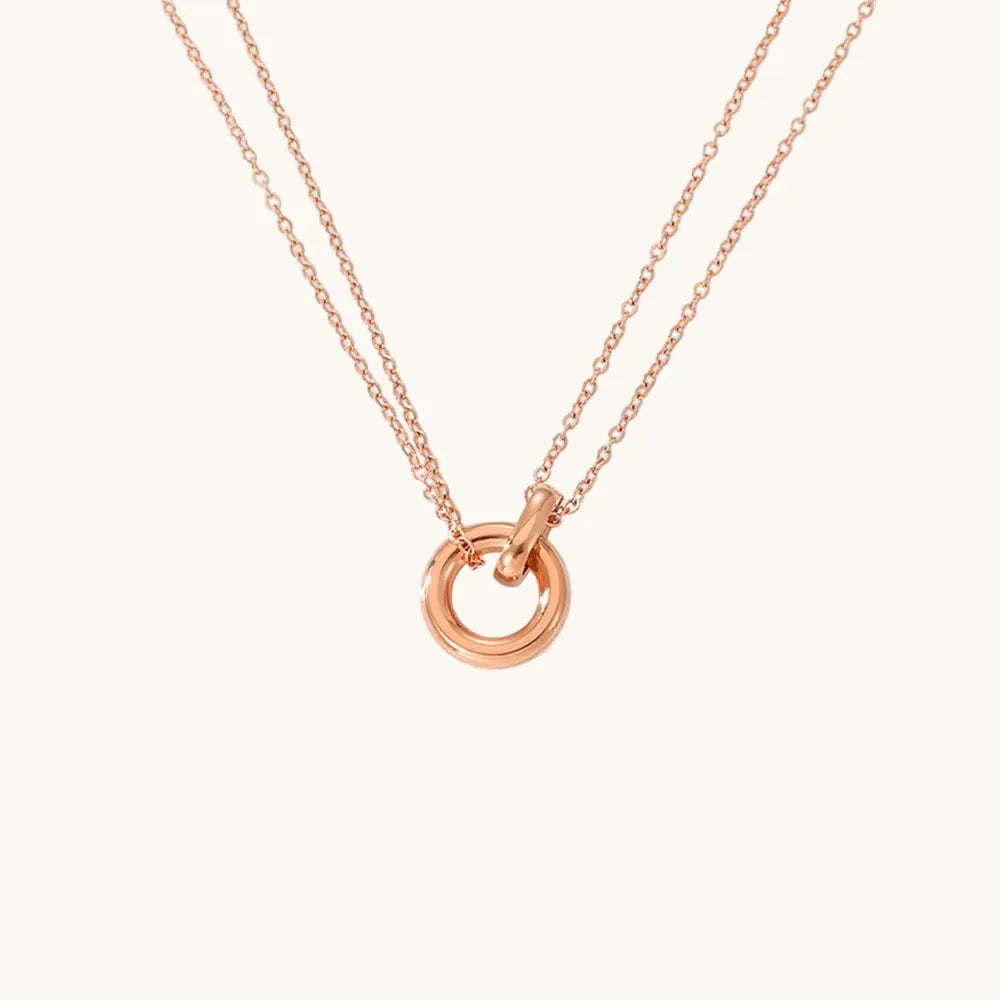 Twotone Kette Roségold – Fascina