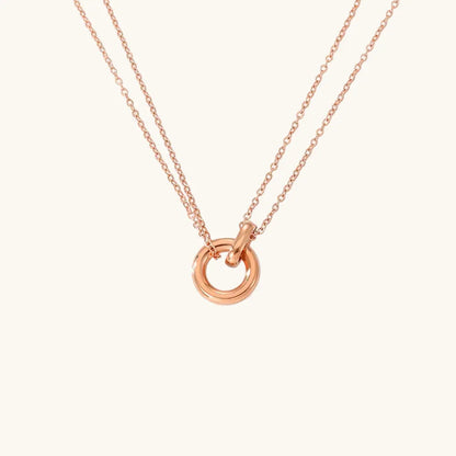 Twotone Kette Roségold – Fascina
