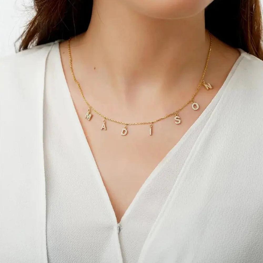 Personalized Zirkonia Kette - Fascina