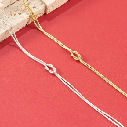 Knotted Snake Armband - Fascina