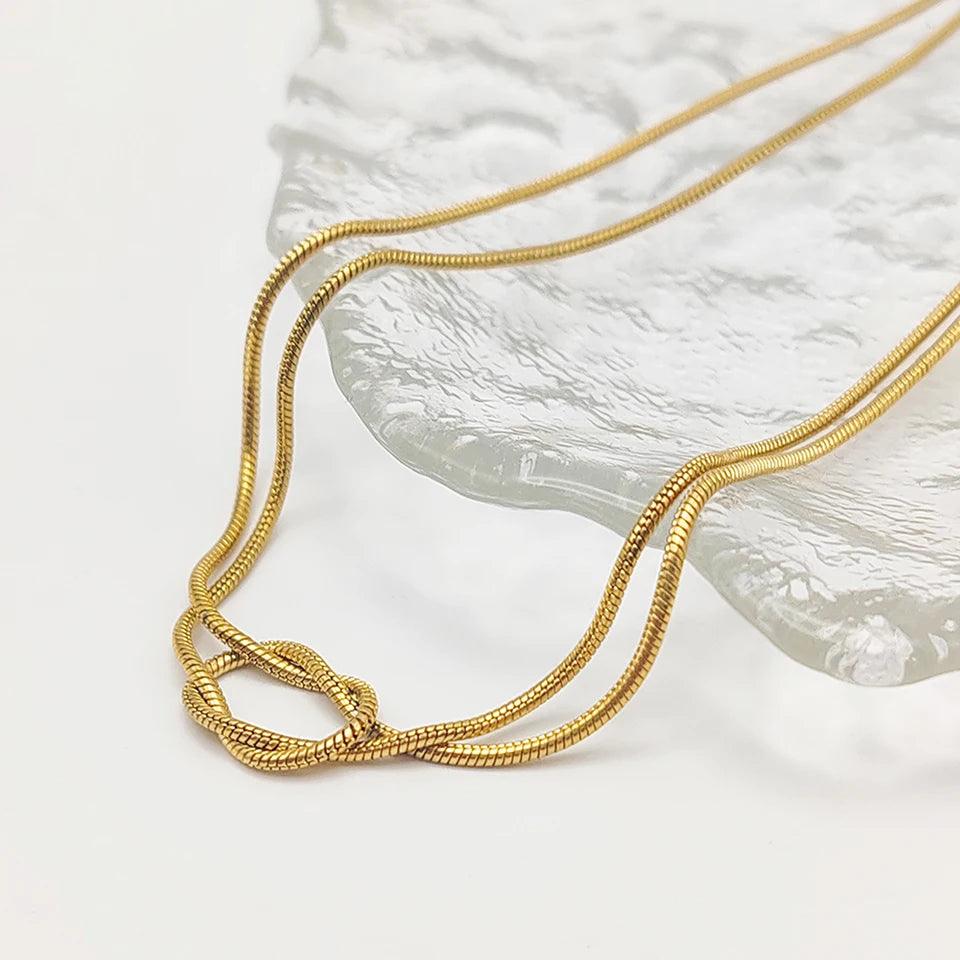Knotted Snake Kette - Fascina