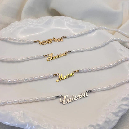 Personalized Pearl Kette - Fascina