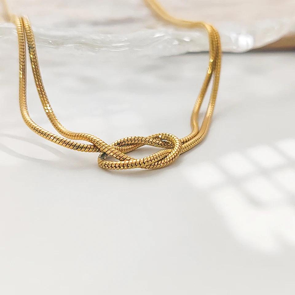 Knotted Snake Kette - Fascina