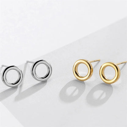 Circle Stud Ohrringe - Fascina