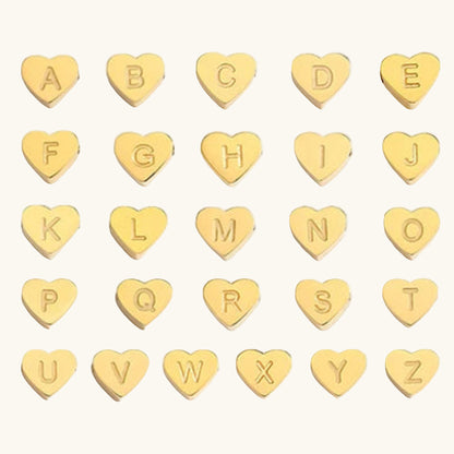 Initial Herz Buchstabenkette - Fascina A-Z