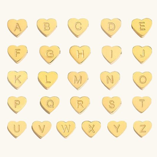 Initial Herz Buchstabenkette - Fascina A-Z