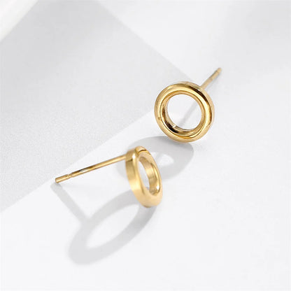 Circle Stud Ohrringe - Fascina