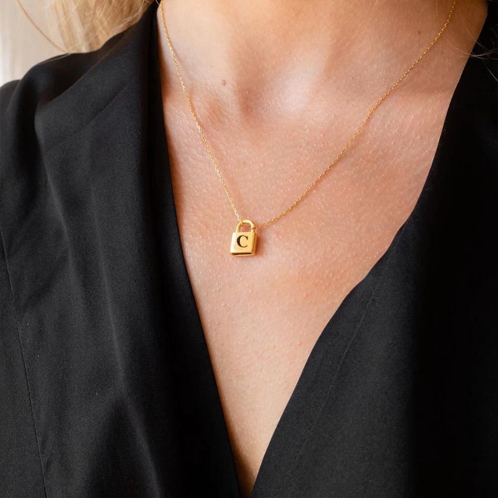 Initial Lock Kette - Fascina