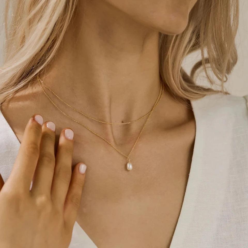 Pearl Double Kette - Fascina
