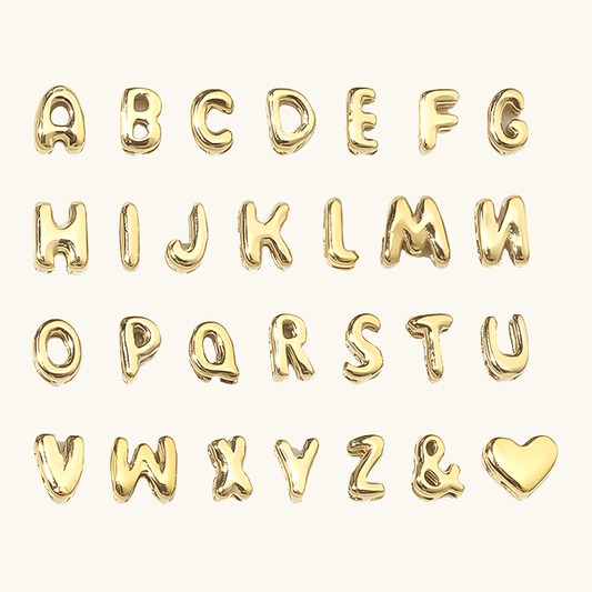 Bubble Buchstaben Anhänger - Fascina