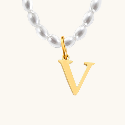 Initial Pearl Perlenkette