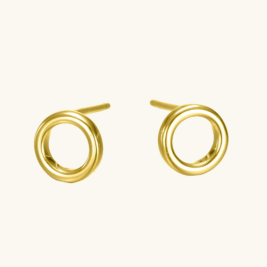 Circle Stud Ohrringe - Fascina