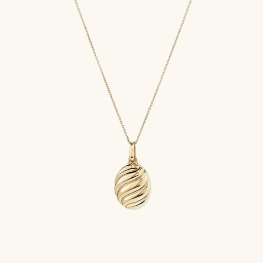 Croissant Anhänger Kette - Fascina