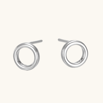 Circle Stud Ohrringe - Fascina