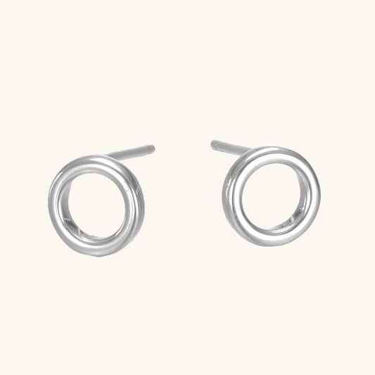Circle Stud Ohrringe - Fascina